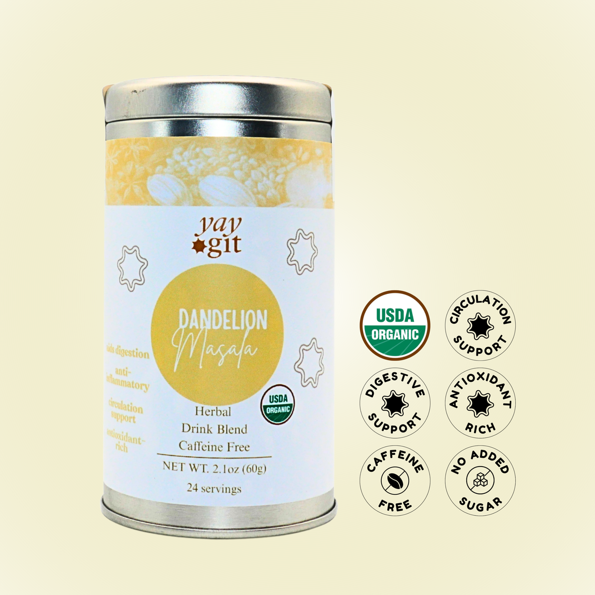 Dandelion Masala - Herbal Drink Blend